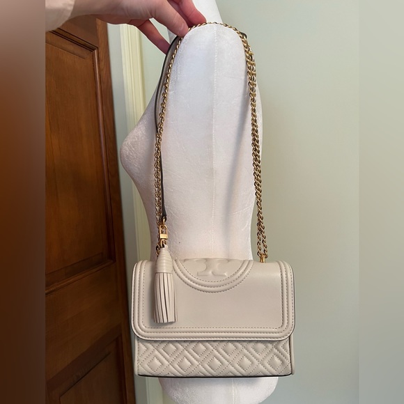Tory Burch Handbags - Tory Burch Fleming Small Convertible Shoulder Bag